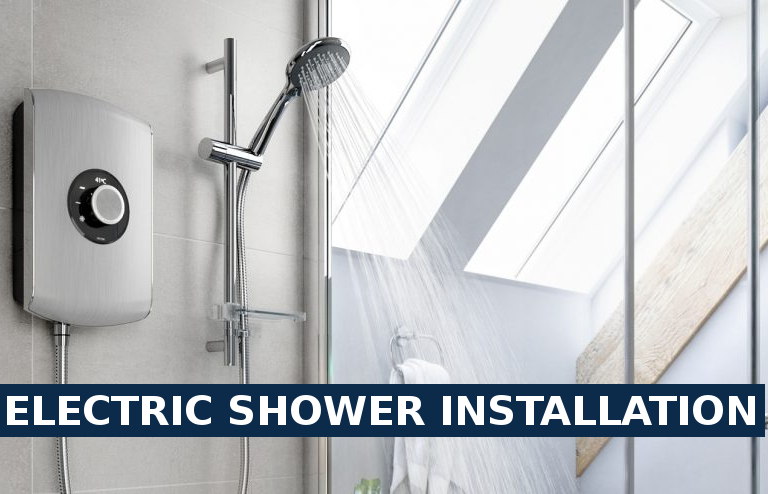 Electric shower installation Stockwell