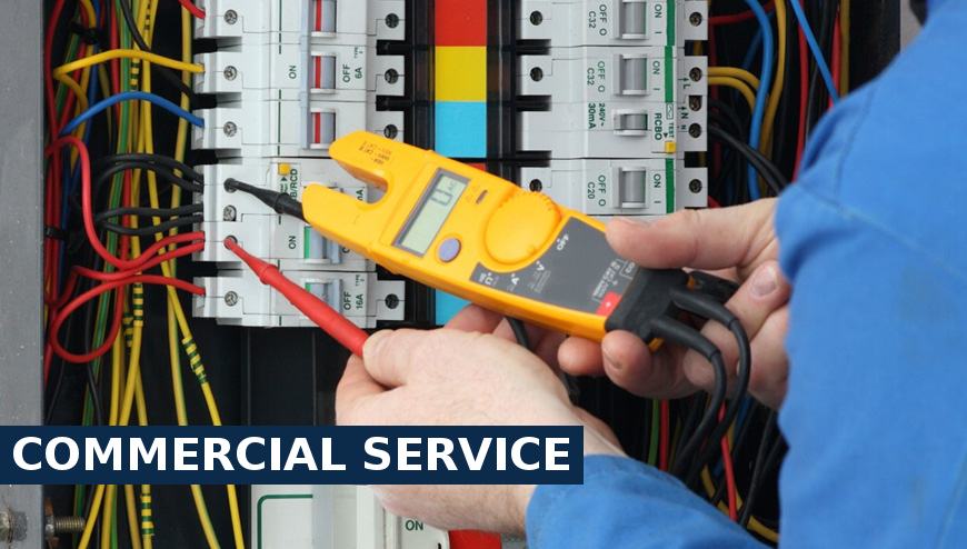 Commercial service electrical services Stockwell